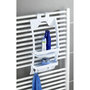 Voir la diapositive 4 : Wenko Etagère de douche universelle Urtop - L. 26 x l. 54,5 cm - Blanc