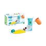Voir la diapositive 3 : PLAYMOBIL Playmobil 71775 Toboggan avec réservoir d'eau , Playmobil junior aqua & tinti, 8 pieces, Des 12 mois