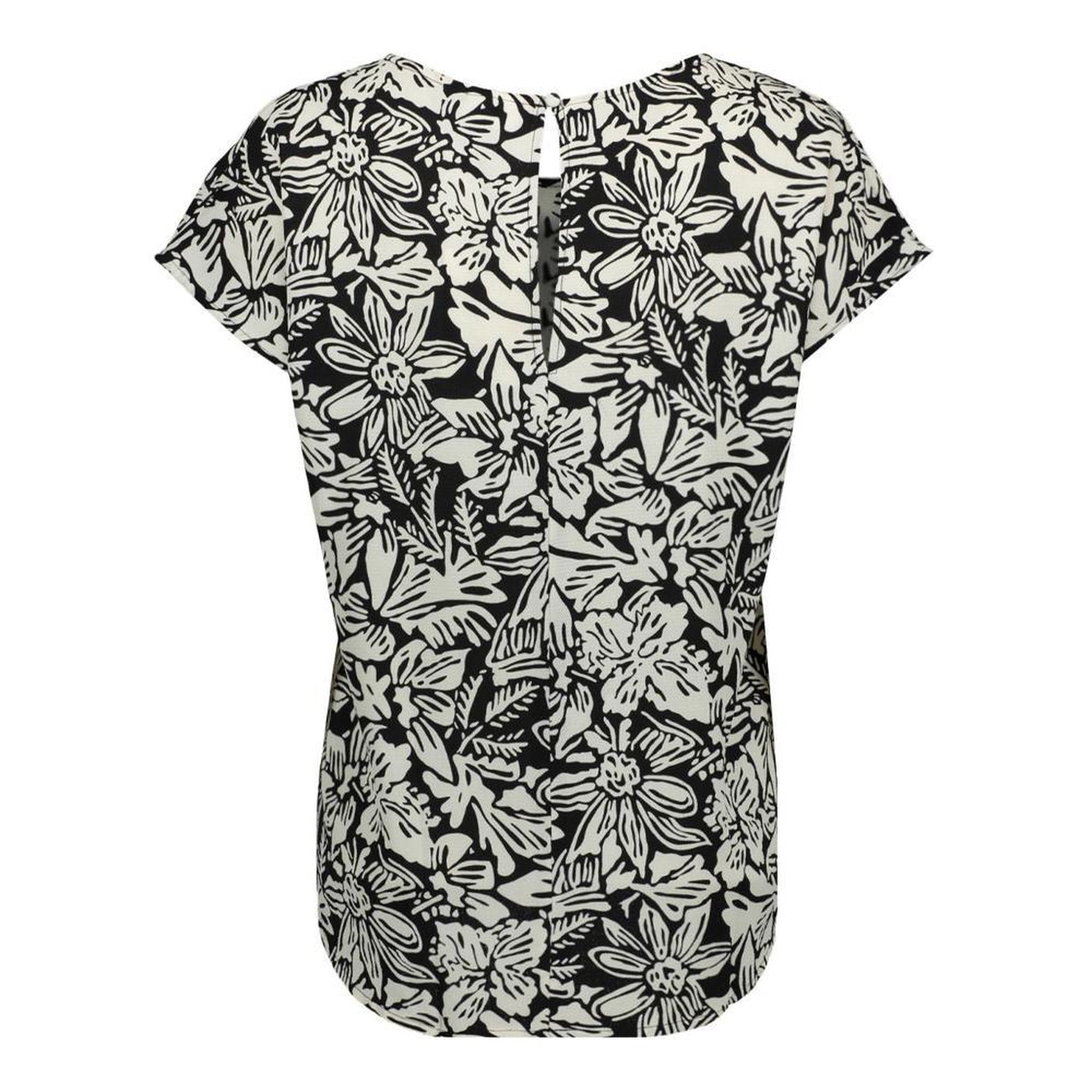 Voir la diapositive 2 : JACQUELINE DE YONG Blouse Beige/Noir à Motifs Femme JDY Piper