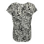 Voir la diapositive 2 : JACQUELINE DE YONG Blouse Beige/Noir à Motifs Femme JDY Piper