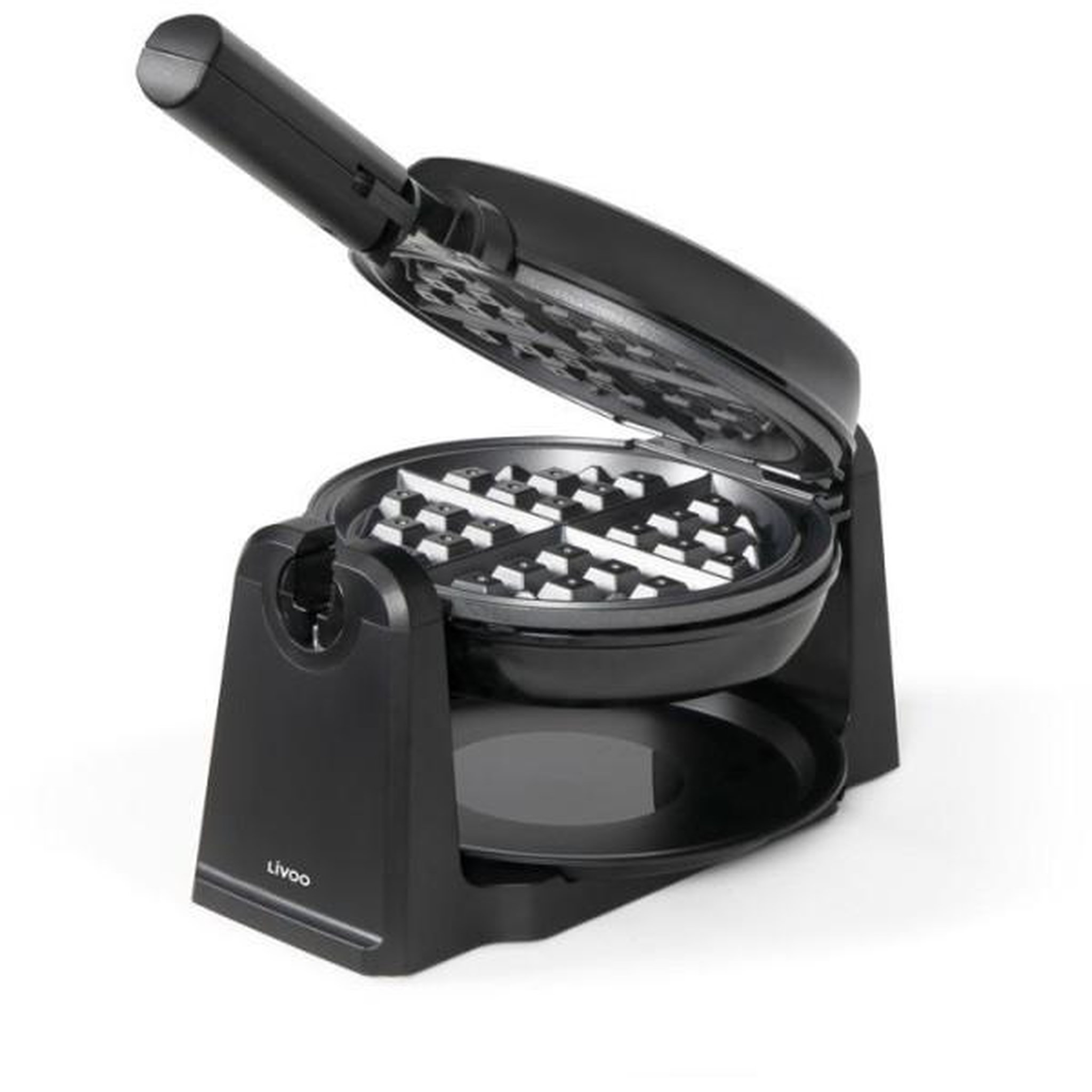 Voir la diapositive 5 : LIVOO Gaufrier rotatif 1000w noir - DOP252