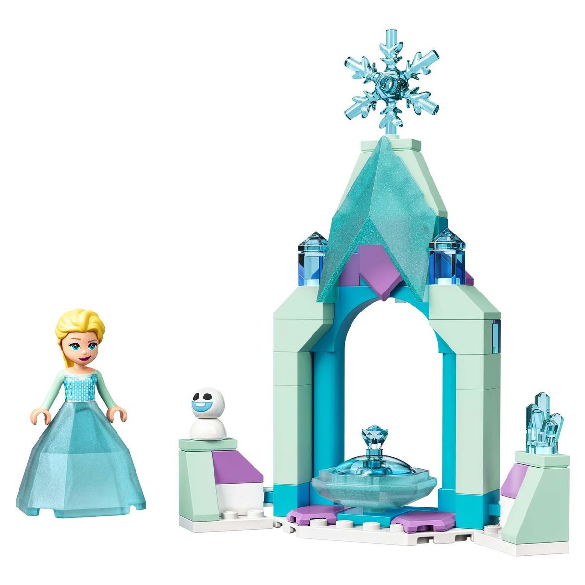 LEGO Disney 43199 - La cour du château d 'Elsa 