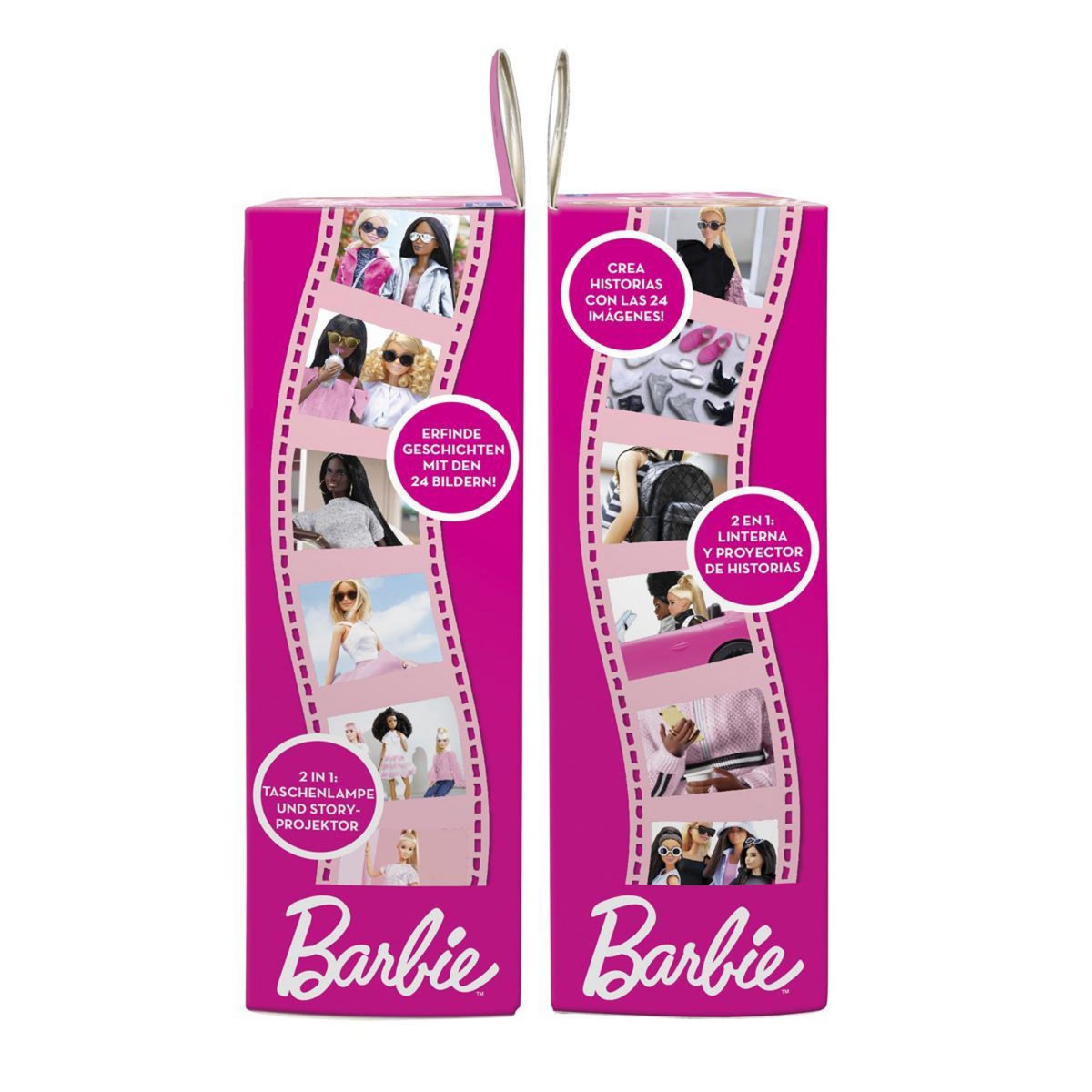 Lexibook Projecteur à histoires et lampe torche Barbie