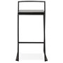 Voir la diapositive 2 : Paris Prix Tabouret de Bar Design Industriel  Line  76cm Noir