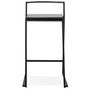 Voir la diapositive 2 : Paris Prix Tabouret de Bar Design Industriel  Line  76cm Noir