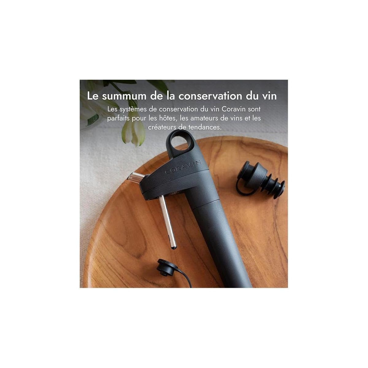 Coravin Système de préservation Pivot+