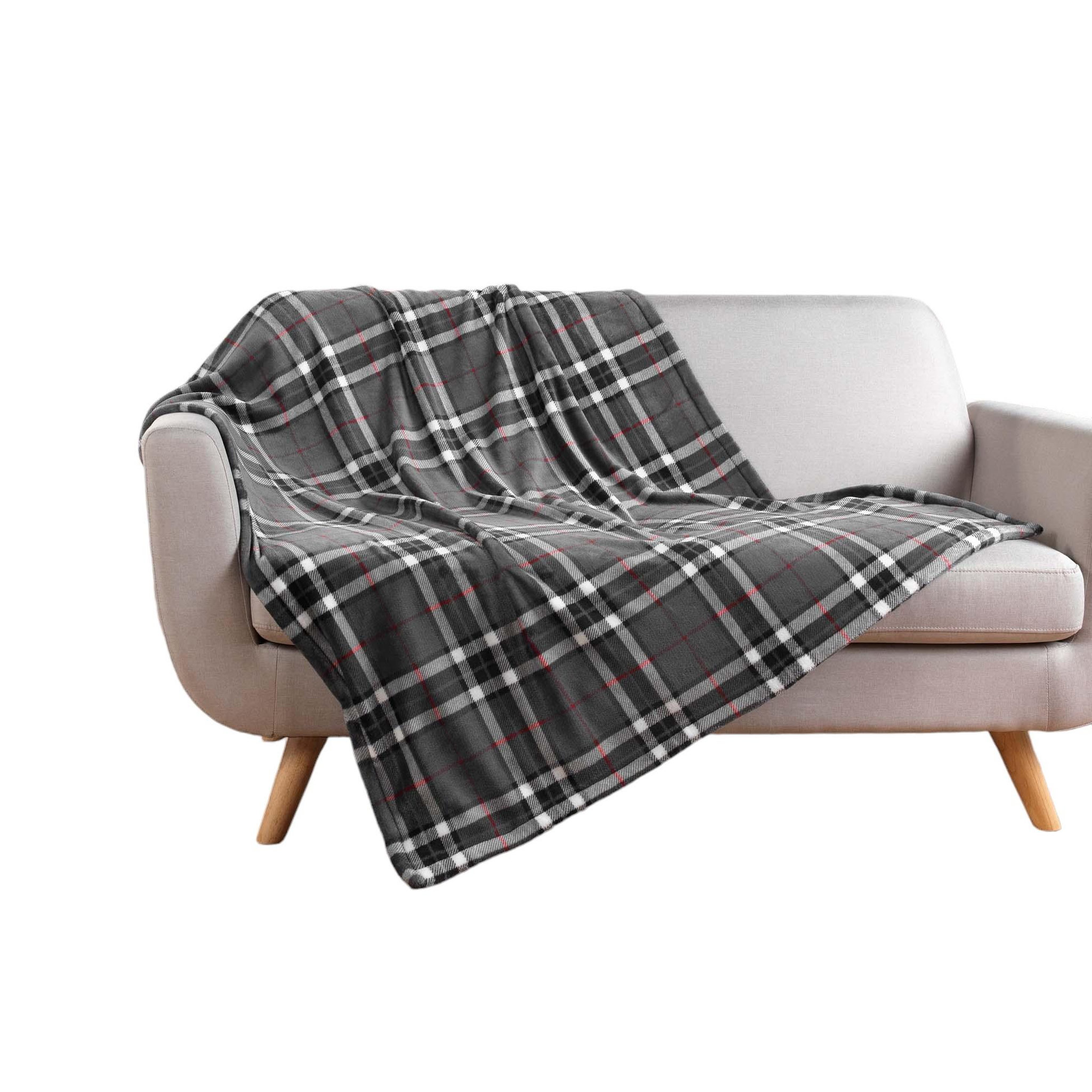 Eden Plaid flanelle + poche pour pieds scottish