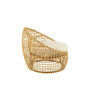Voir la diapositive 3 : Paris Prix Fauteuil en Rotin & Coussin  Lise  84cm Naturel
