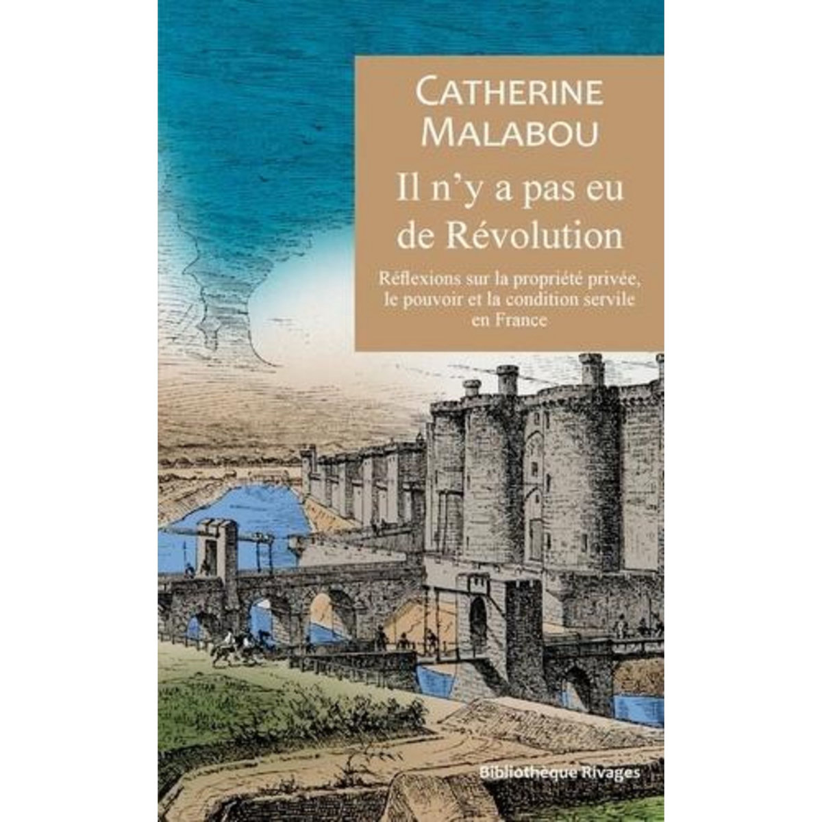IL N'Y A PAS EU DE REVOLUTION. REFLEXIONS SUR LA PROPRIETE, LE POUVOIR ET LA CONDITION SERVILE EN FRANCE, Malabou Catherine