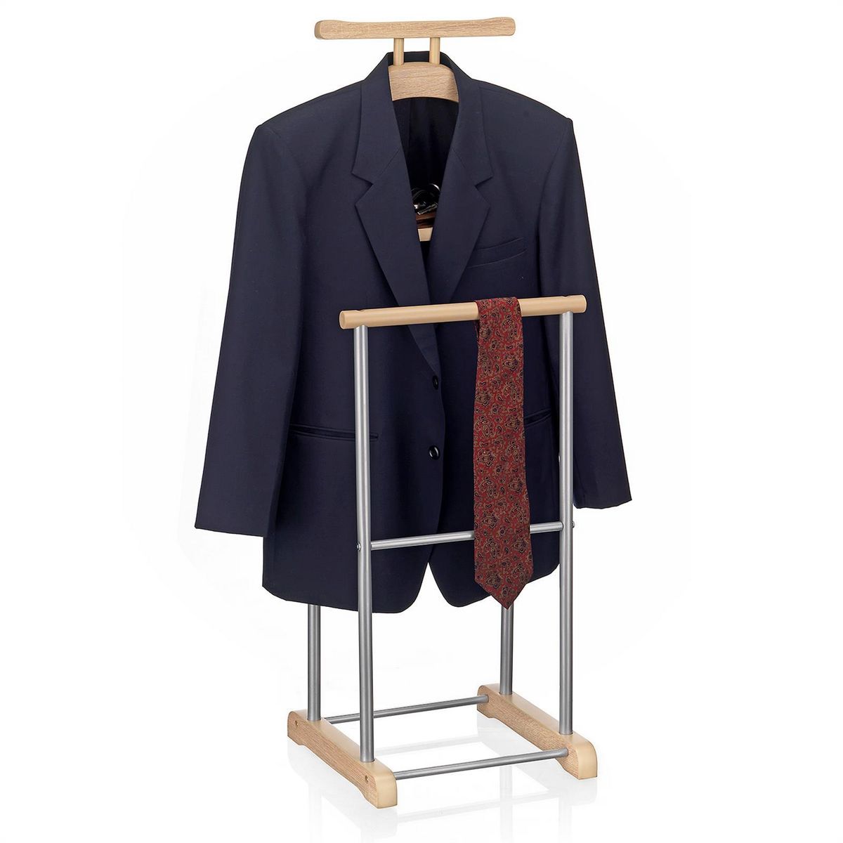 IDIMEX Valet MEDINA, double portant en métal