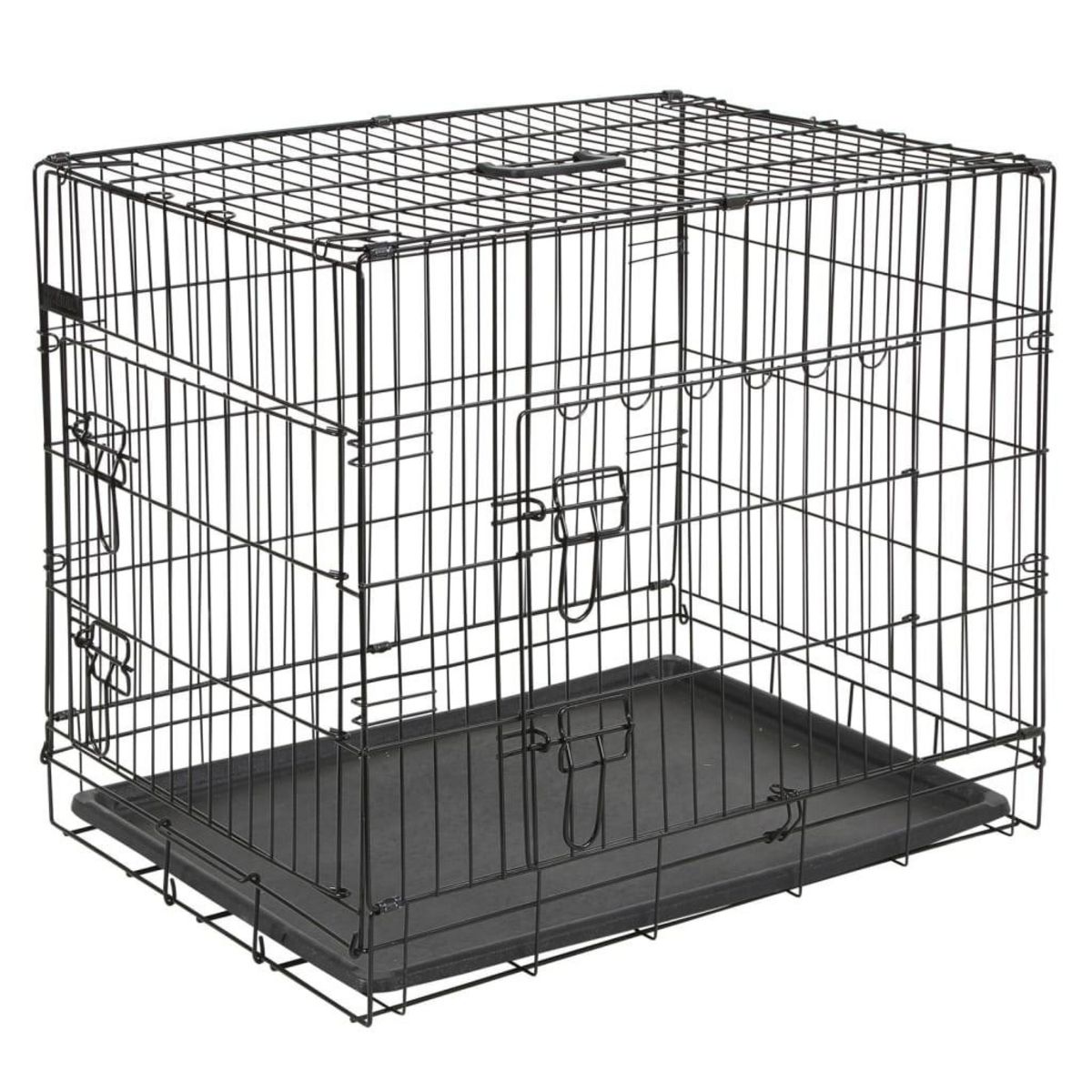 KERBL Kerbl Cage pour chien 92x63x74 cm Noir