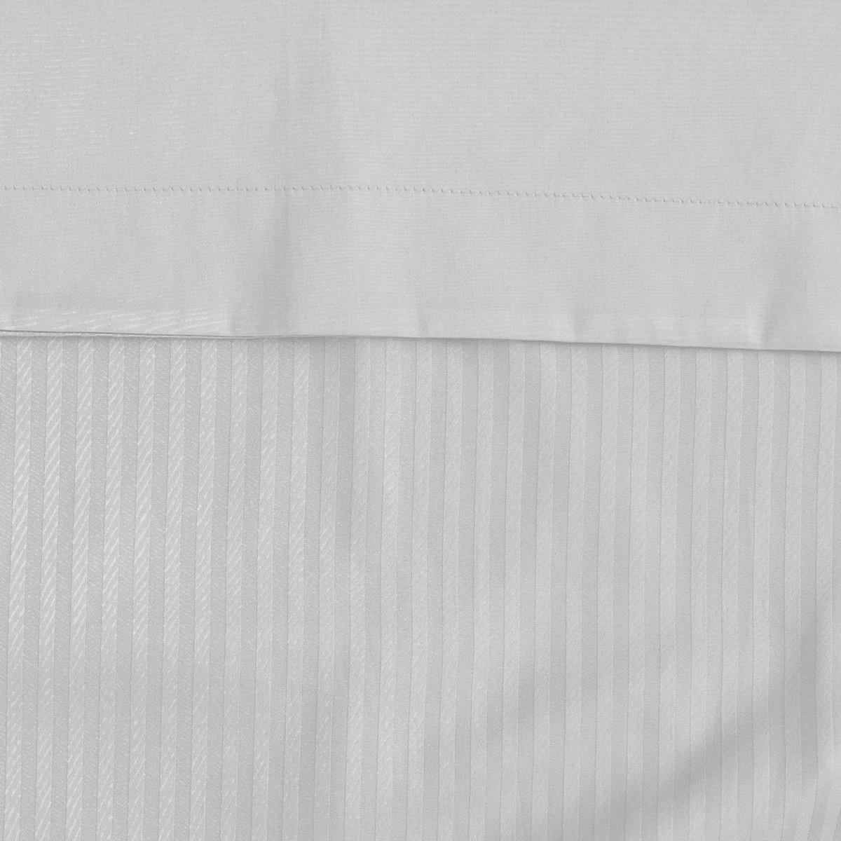 Sensei Maison Parure housse de couette rayée satin + 2 taies 65x65 cm VERSALUXE