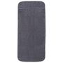 Voir la diapositive 3 : VIDAXL Serviettes de plage 2 pcs anthracite 60x135 cm tissu 400 GSM