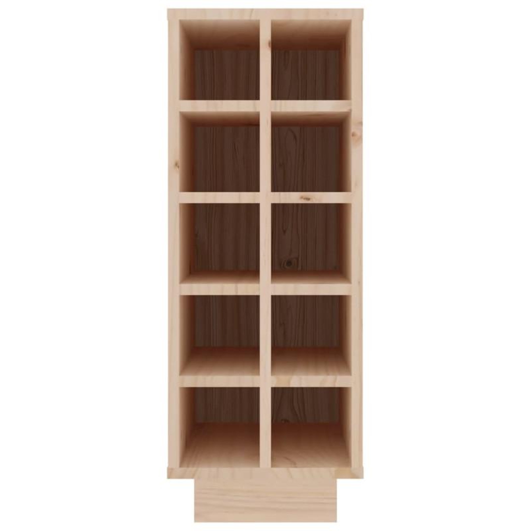 Voir la diapositive 5 : VIDAXL Armoire à vin 23x34x61 cm Bois de pin massif