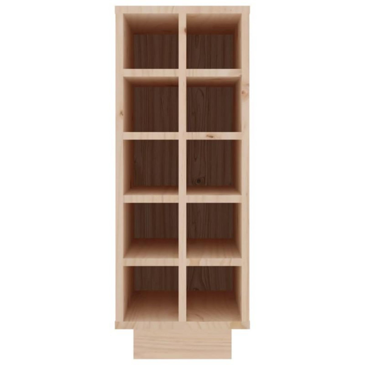 VIDAXL Armoire à vin 23x34x61 cm Bois de pin massif