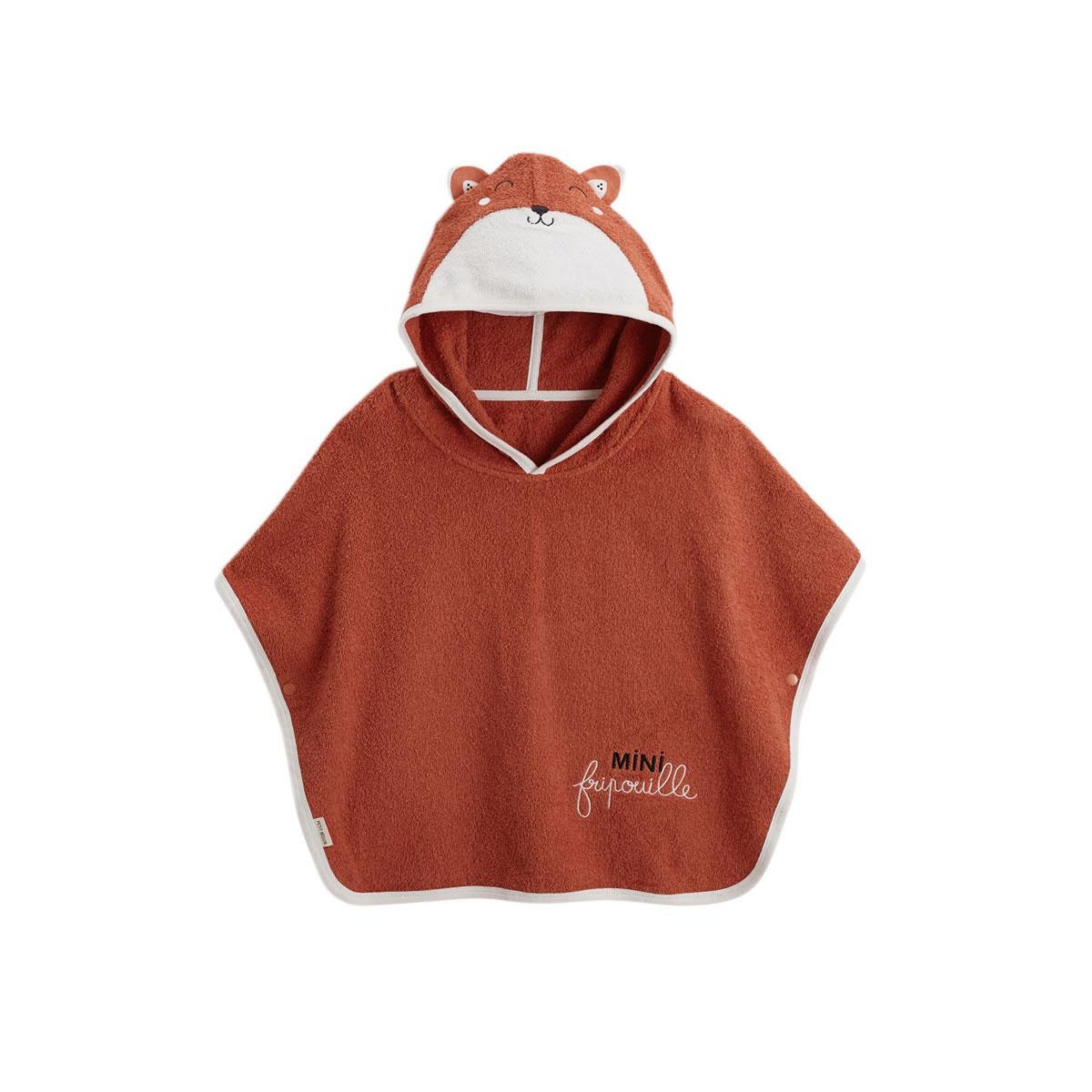 Petit Béguin Poncho de bain bébé Fripouille