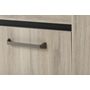 Voir la diapositive 5 : Meuble TV 2 portes  L160xH50xP49cm ROBIN