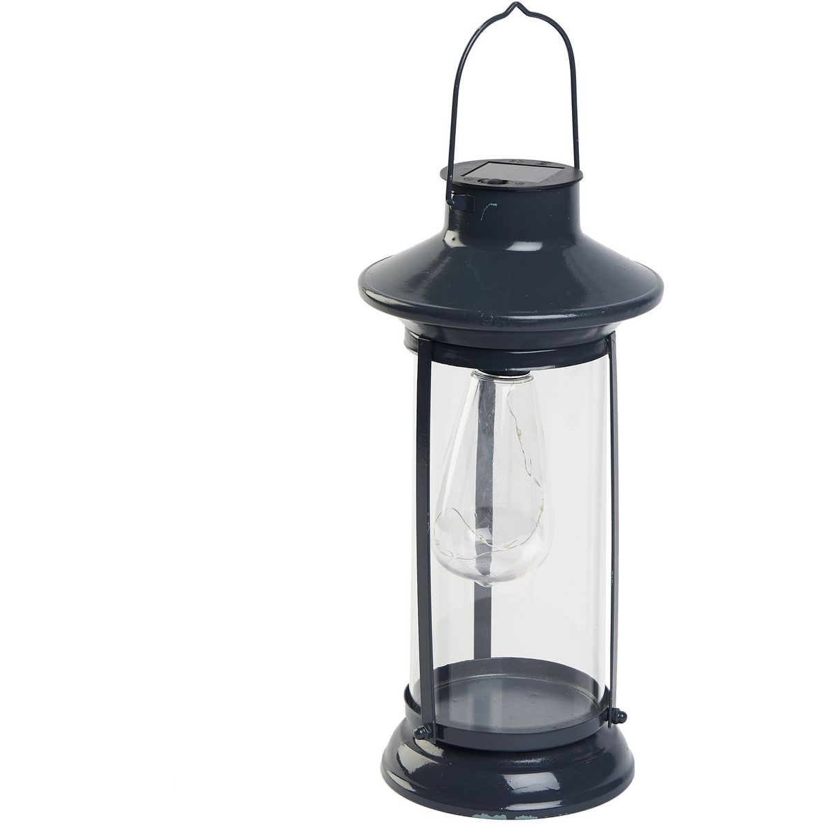 GARDENSTAR Lanterne solaire en métal 16 x 16 x 36cm