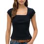 Voir la diapositive 1 : SUPERDRY T Shirt  Femme Superdry Essential Square