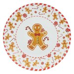 ATMOSPHERA Lot de 12 dessous d'assiette Pain d'épice D. 33 cm - Orange