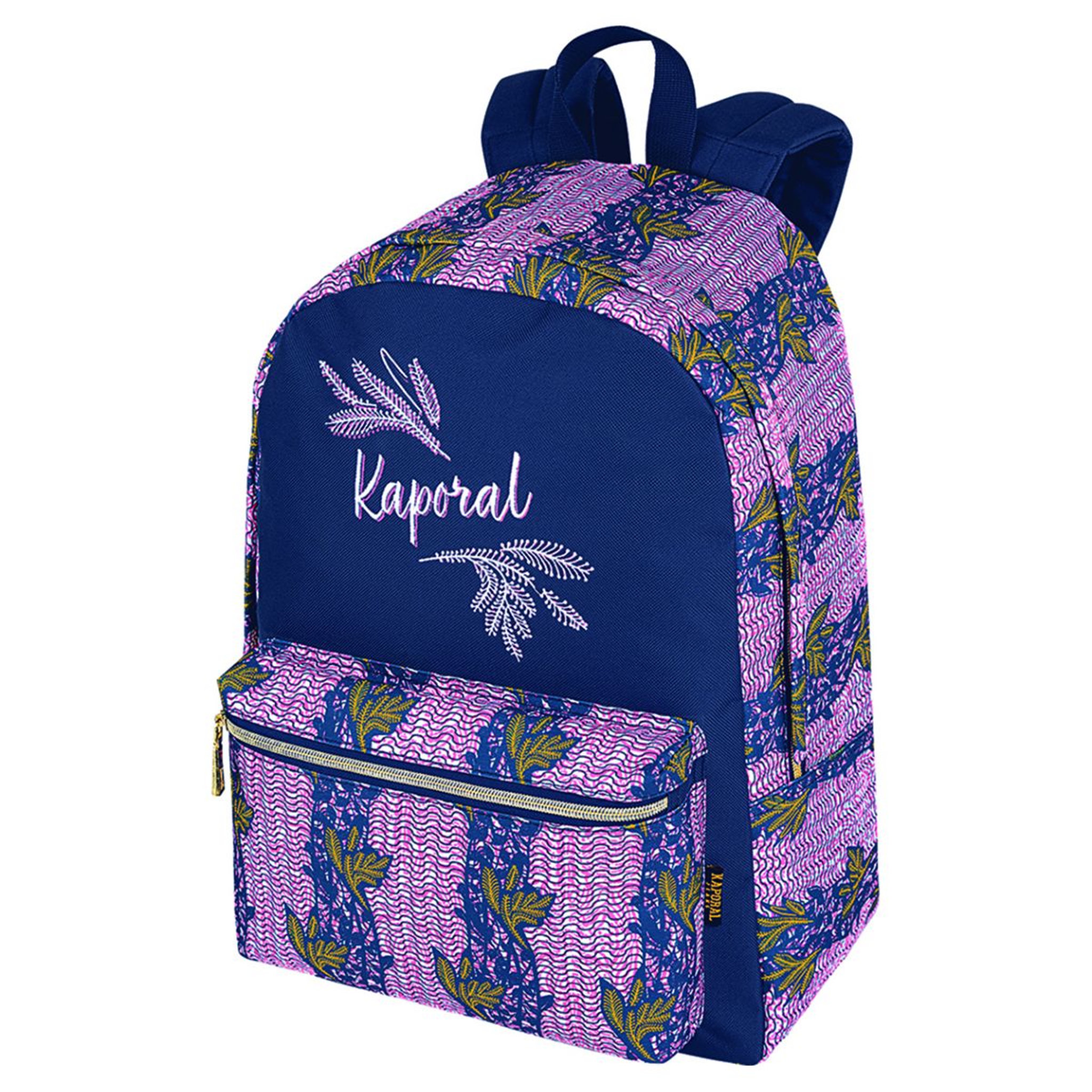 Voir la diapositive 1 : KAPORAL Sac à dos 1 compartiment bleu