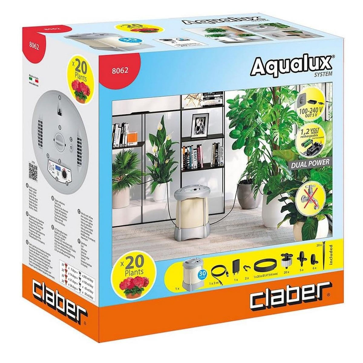 Claber Système d'arrosage goute à goute d'intérieur - 8062