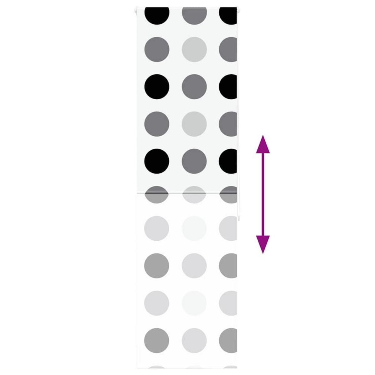 VIDAXL Store enrouleur de douche 70x240 cm largeur du tissu 66 cm