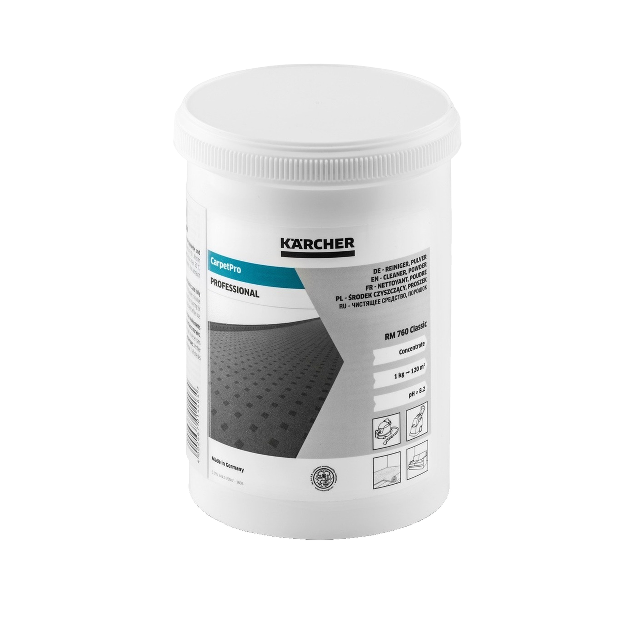 Voir la diapositive 5 : KARCHER nettoyant pour tapis rm 760 800g