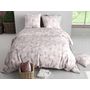 Voir la diapositive 3 : ATELIER DU COTON Parure housse de couette 100% coton 57fils alix
