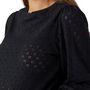 Voir la diapositive 5 : MAMALICIOUS T Shirt Manches  ongues  Femme Mamalicious Joanna