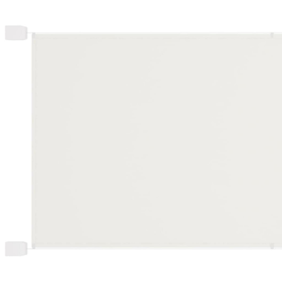 VIDAXL Auvent vertical Blanc 60x800 cm Tissu oxford