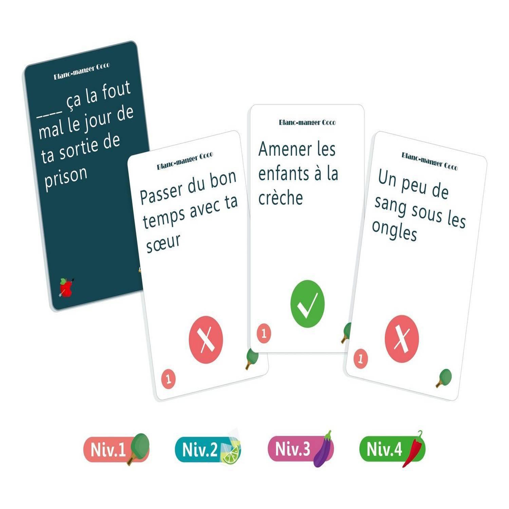 Voir la diapositive 3 : Hiboutatillus Jeu d'ambiance Hiboutatillus Blanc Manger Coco Plaisir à deux