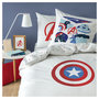 Voir la diapositive 1 : MARVEL Parure housse de couette enfant en coton 57 fils AVENGERS