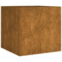 Voir la diapositive 2 : VIDAXL Jardiniere 40x41x40 cm acier corten