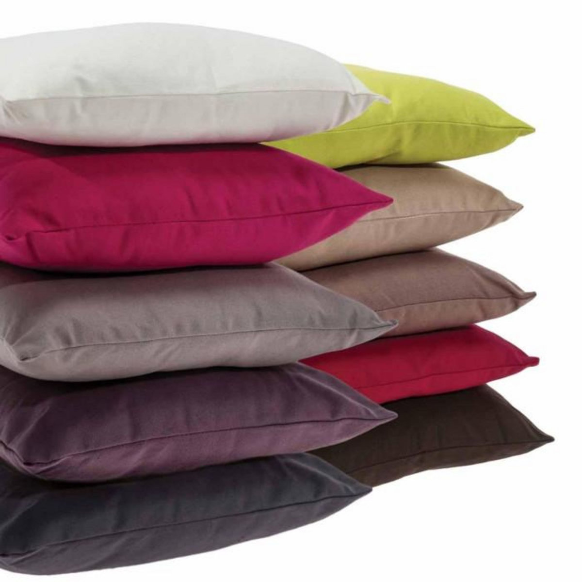 ATMOSPHERA Coussin Déhoussable  Jovi  38x38cm Rouge