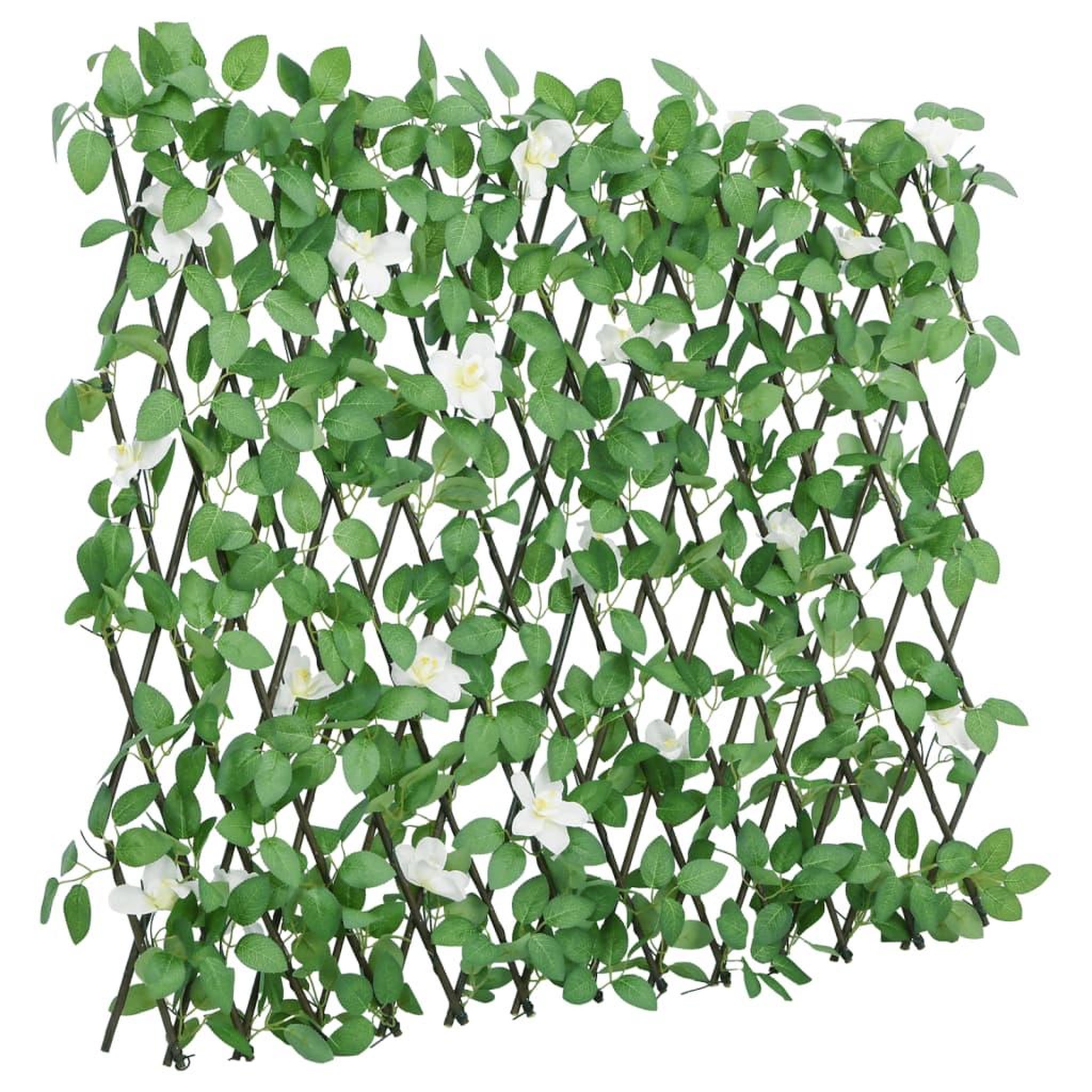 Voir la diapositive 2 : VIDAXL Treillis de lierre artificiel extensible vert 5 pcs 186x30 cm