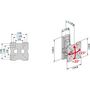 Voir la diapositive 3 : Meliconi Support mural TV FTR 100 FLAT