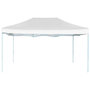 Voir la diapositive 2 : VIDAXL Tente de reception pliable 3x4,5 m Blanc