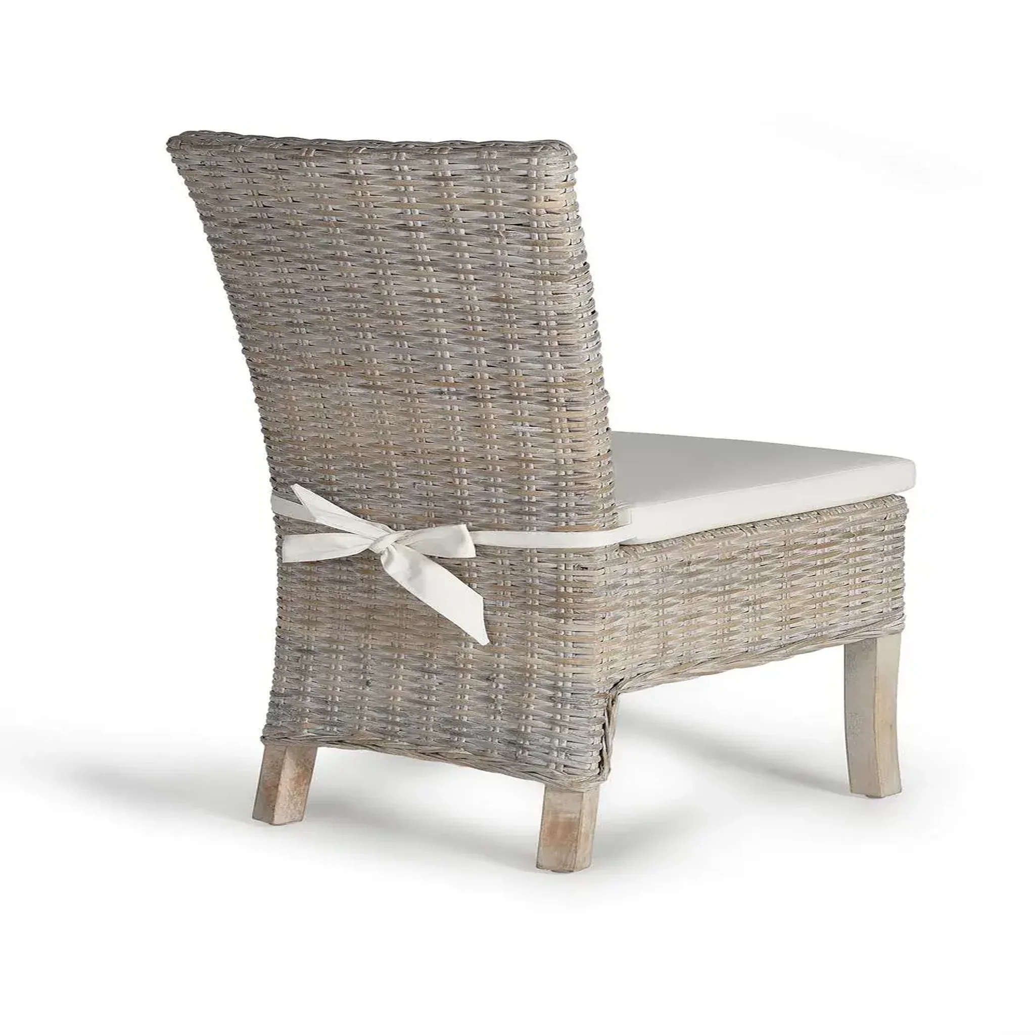 Voir la diapositive 3 : GINER Y COLOMER SL Lot de 2 chaises de rotin naturel 47 cm style méditerranéen