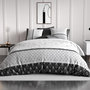 Voir la diapositive 1 : ATELIER DU COTON Parure De Couette 100%coton 57fils/cm2 - Casta