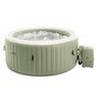 Voir la diapositive 1 : INTEX Spa gonflable PureSpa Olive rond Bulles 4 places - Intex