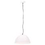 Voir la diapositive 3 : VIDAXL Lampe suspendue industrielle vintage 25 W Blanc Rond 41 cm E27