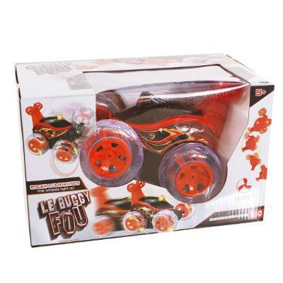 Be Toys Jouet pour Enfant  Buggy Fou  19cm Rouge