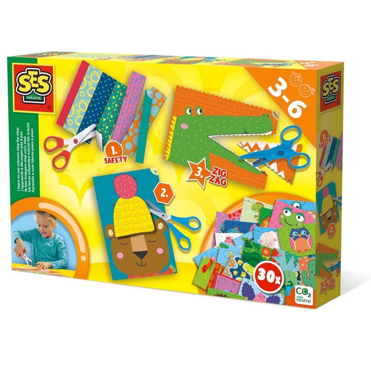 SES Creative J'apprends à découper pas à pas