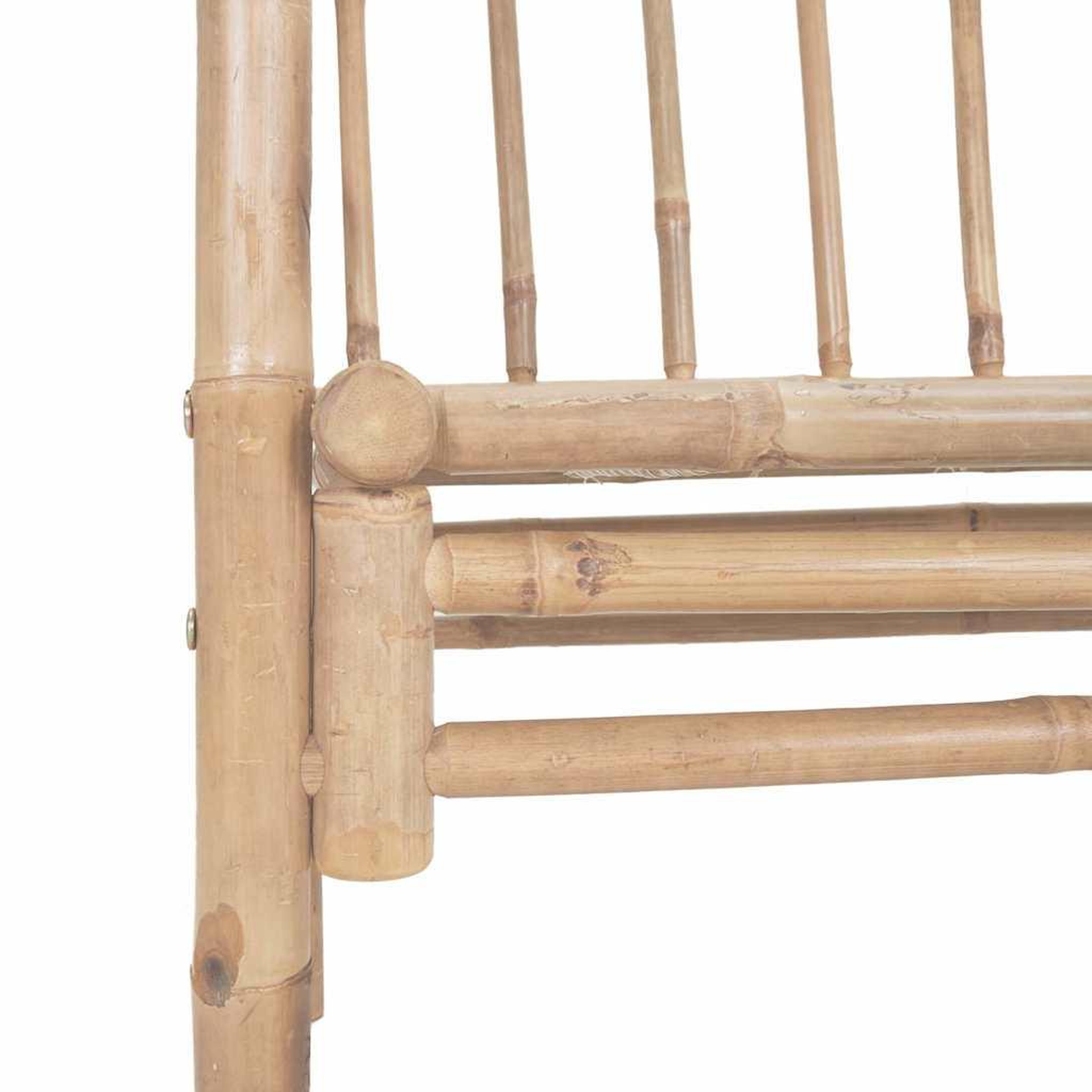 Voir la diapositive 6 : VIDAXL Banc de jardin avec pergola 116 cm Bambou