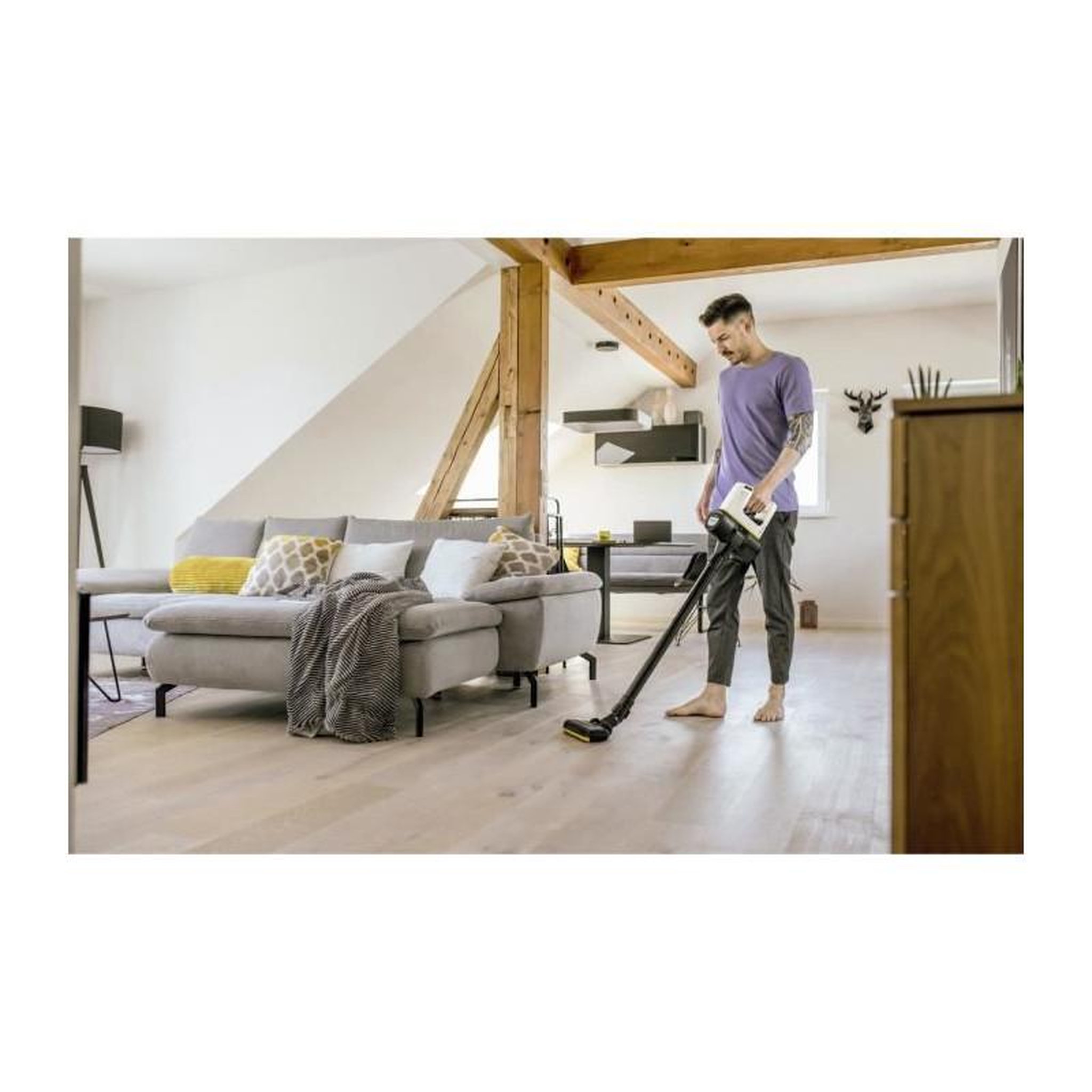 Voir la diapositive 3 : KÃ¤rcher KARCHER VC 4 Cordless myHome Car - Aspirateur balai
