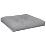 Voir la diapositive 4 : VIDAXL Coussins de palette lot de 2 gris tissu
