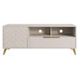 Voir la diapositive 3 : BEST MOBILIER Boccioni - meuble tv - beige - 150 cm
