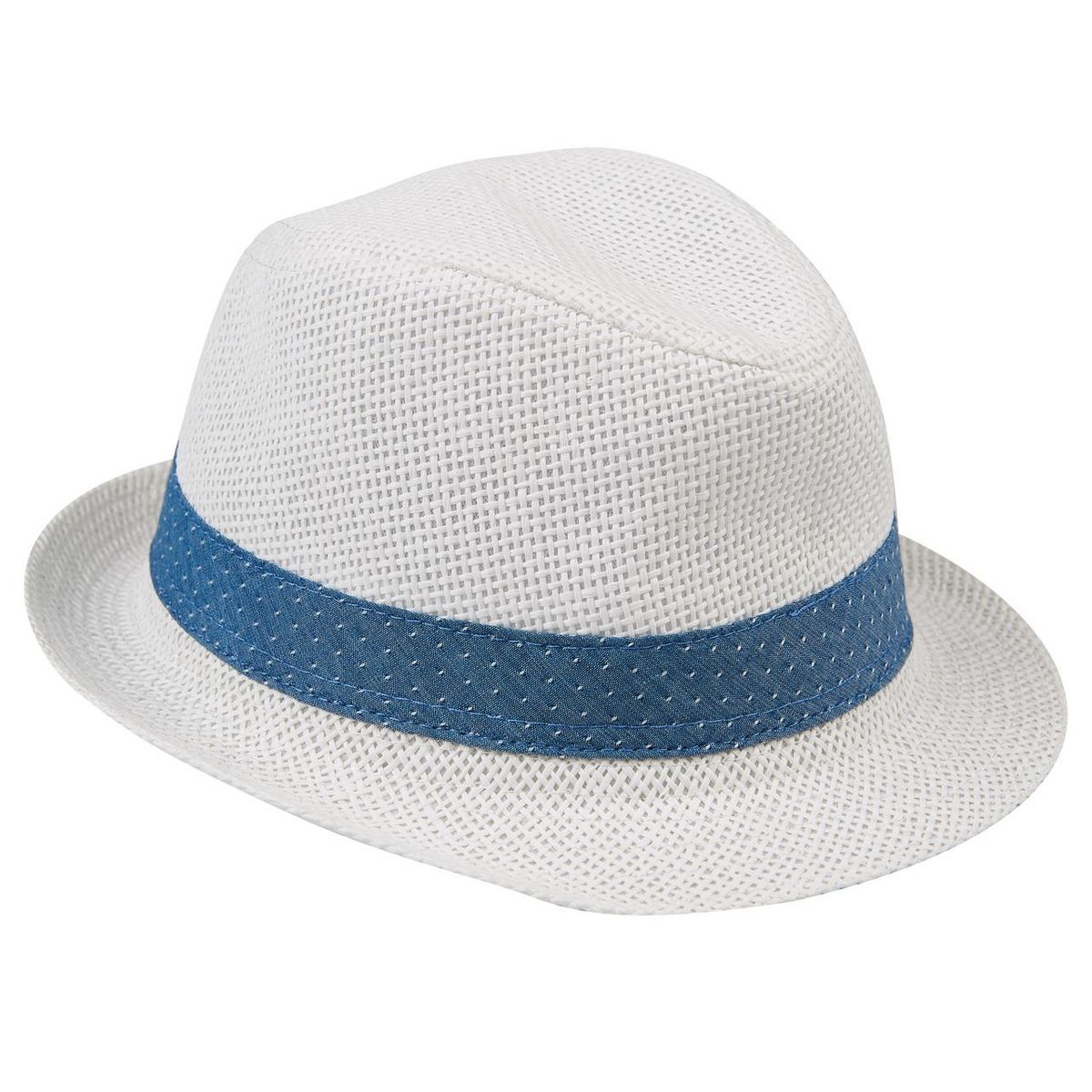 IN EXTENSO Chapeau de paille de cérémonie bébé garçon