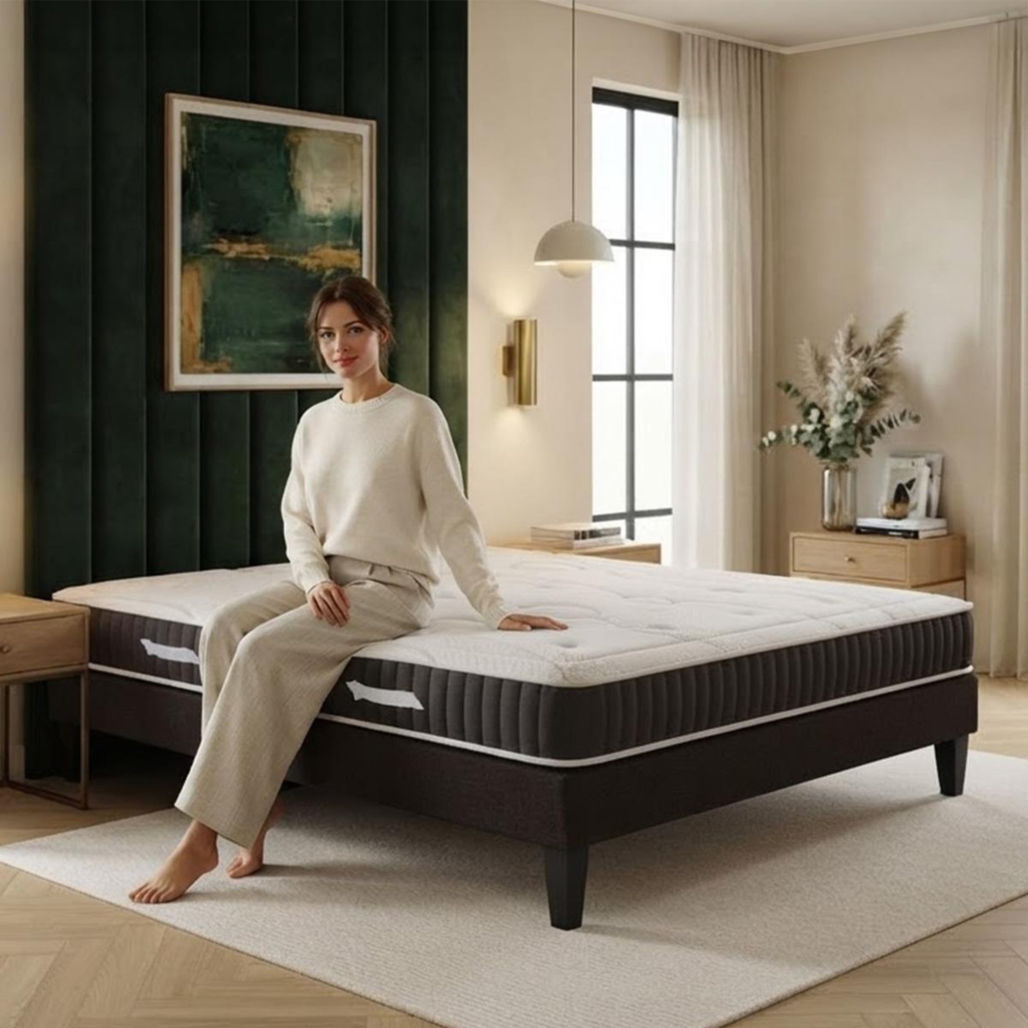 Voir la diapositive 4 : OLYMPE LITERIE Olympe literie | matelas intuition | mousse avec mémoire de forme